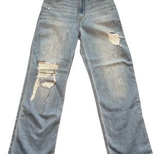 Hollister Vintage ultra High rise Light Blue Jeans